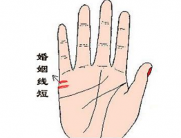 婚姻線有三條其中二條一樣長 三條婚姻線的好壞