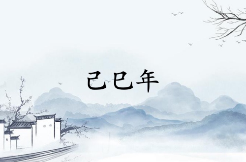 己巳年是哪一年是什么命？