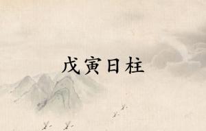 戊寅日柱三命通會精論詳解