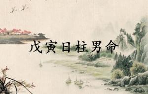 戊寅日柱男命運詳解