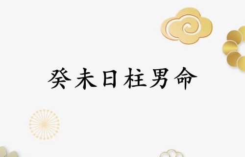 癸未日柱男命運(yùn)詳解