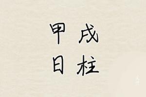 甲戌日柱婚姻動的年份